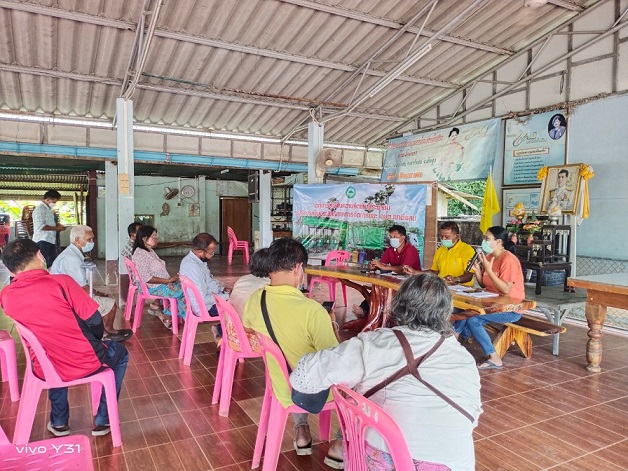 ลงพื้นที่รับฟังความคิดเประห็นชาชน กรณีการจัดซื้อรถขยะหมู่1,หมู่4