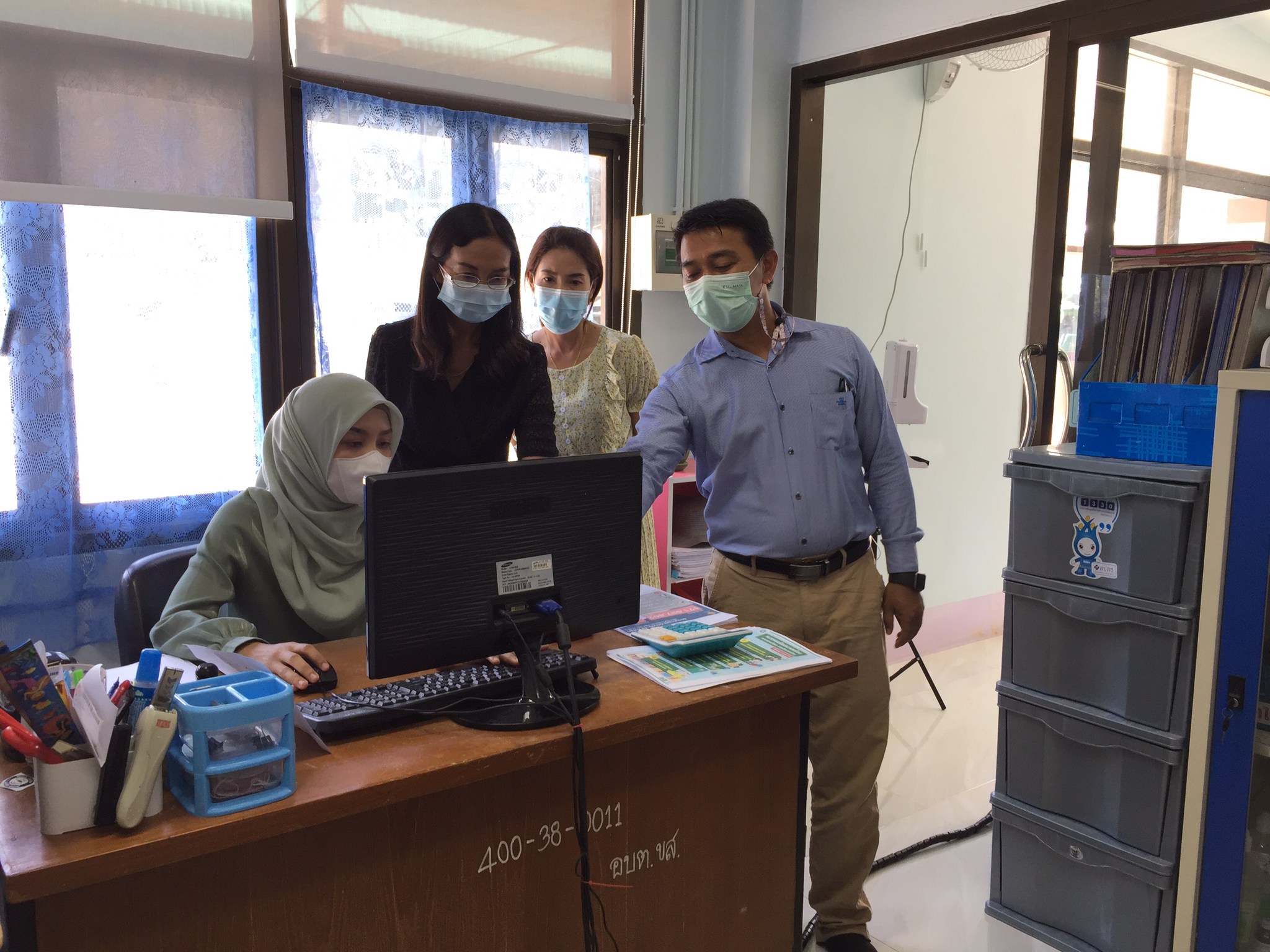 ศึกษาดูงานของ ทต.ท่ามะเดือศึกษาดูงานการ Live Fb